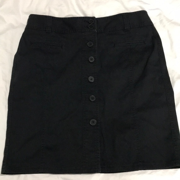 LOFT Dresses & Skirts - Ann Taylor LOFT navy blue shift casual skirt